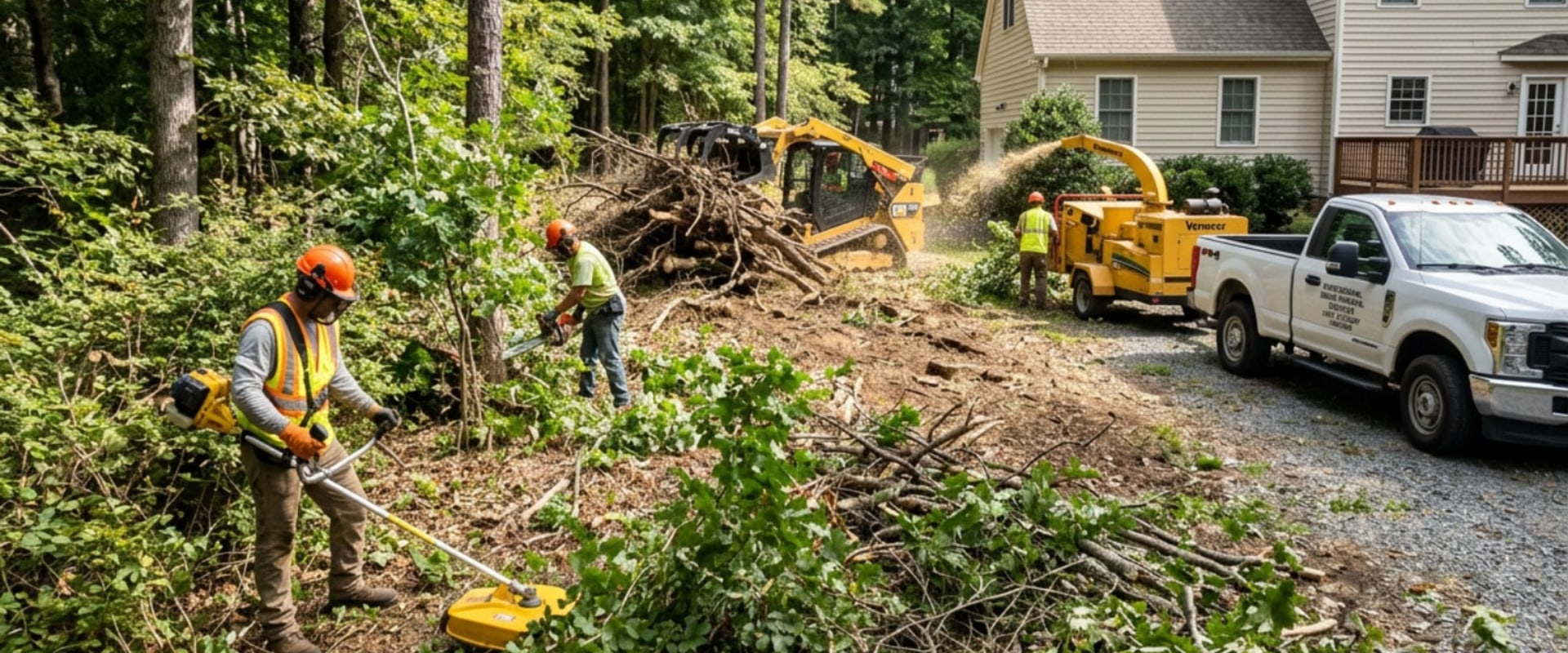 Landscaping Services with Expert Brush Removal in Columbia, MO